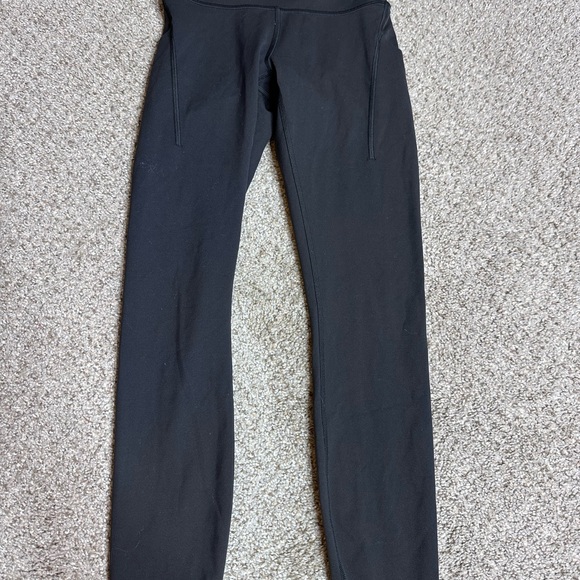 Lululemon Pants Womens 4 Black Wunder Train High-Rise Tight 25 Inch Yoga Gym - Picture 1 of 5